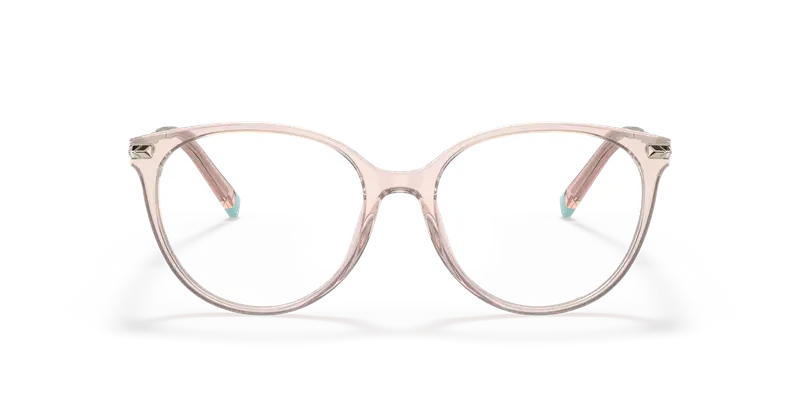 Tiffany Donna TF2209 8328 Montature da vista Acetato Rosa Trasparente Pantos Normale miniatura 2
