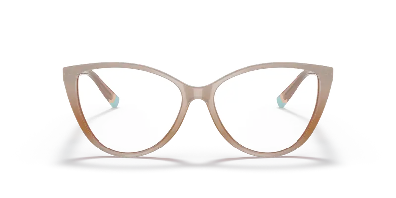 Tiffany Donna TF2214B 8299 Montature da vista Plastica Miele Cat Eye miniatura 2