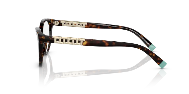 Tiffany Donna TF2226 8015 Montature da vista Acetato Havana Cat Eye miniatura 3