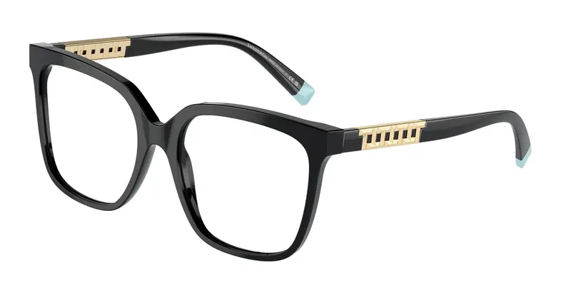 Tiffany Donna TF2227  8001 Montature da vista Acetato Nero Trasparente Squadrata Normale