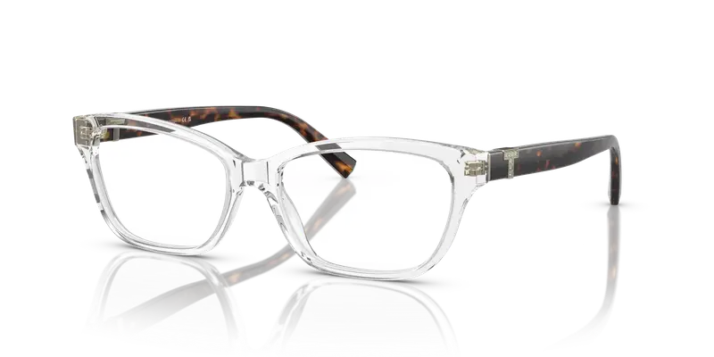 Tiffany Donna TF2233B 8387 Montature da vista Acetato Trasparente Trasparente Pillow Normale miniatura 3