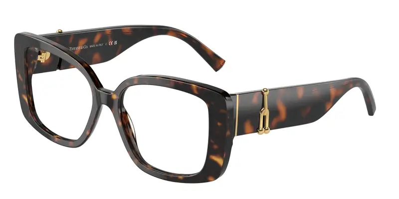 Tiffany Donna TF2235  8015 Montature da vista Acetato Tartaruga Trasparente Squadrata Normale