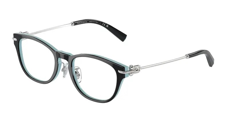 Tiffany Donna TF2237D  8055 Montature da vista Acetato Nero Trasparente Pillow Normale