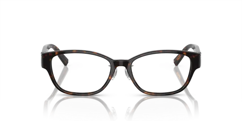 Tiffany Donna TF2243D 8015 Montature da vista Acetato Tartaruga Trasparente Pillow Normale miniatura 2