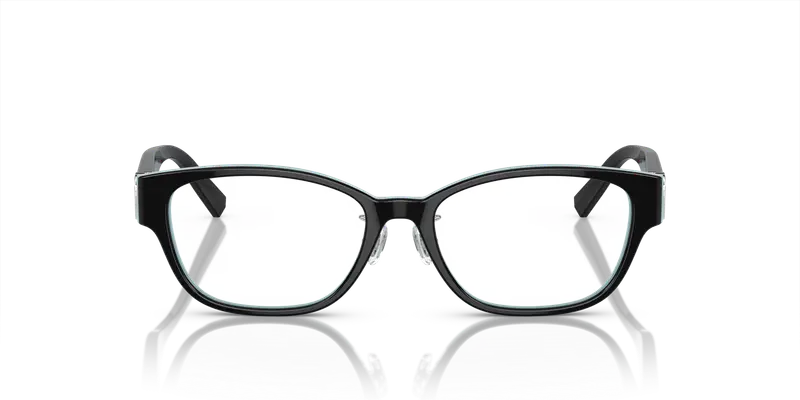 Tiffany Donna TF2243D 8055 Montature da vista Acetato Nero Trasparente Pillow Normale miniatura 2