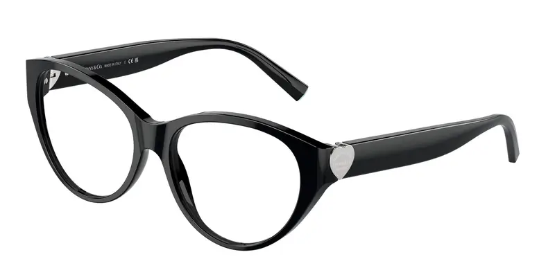 Tiffany Donna TF2244  8001 Montature da vista Acetato Nero Trasparente Pantos Normale