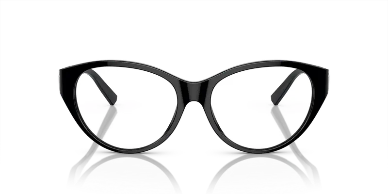 Tiffany Donna TF2244 8001 Montature da vista Acetato Nero Trasparente Pantos Normale miniatura 2