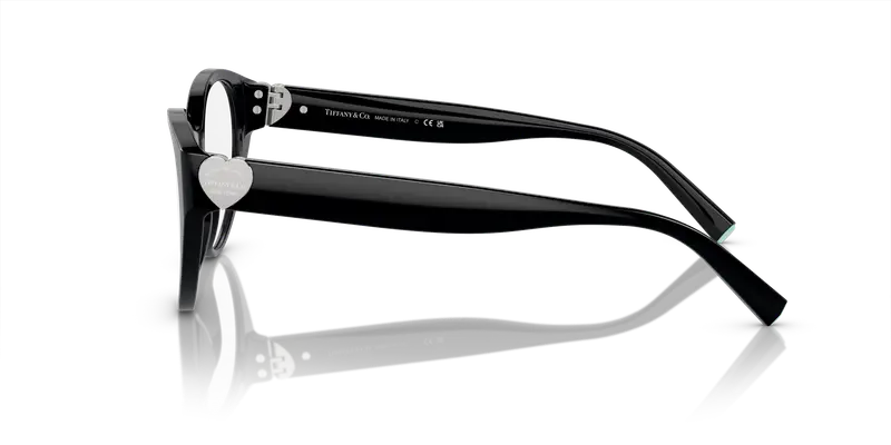 Tiffany Donna TF2244 8001 Montature da vista Acetato Nero Trasparente Pantos Normale miniatura 3