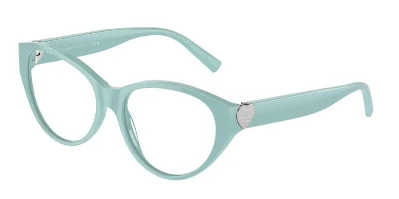 Tiffany Donna TF2244  8388 Montature da vista Acetato Blu Trasparente Pantos Normale