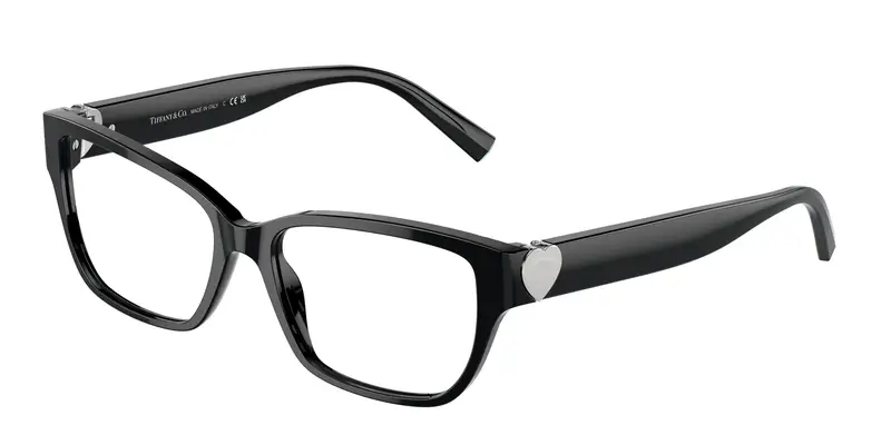 Tiffany Donna TF2245  8001 Montature da vista Acetato Nero Trasparente Squadrata Normale