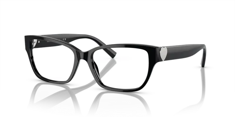 Tiffany Donna TF2245 8001 Montature da vista Acetato Nero Trasparente Squadrata Normale miniatura 3