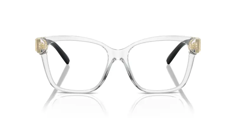 Donna TF2246 8047 Montature da vista Acetato Trasparente Trasparente Squadrata Normale miniatura 3