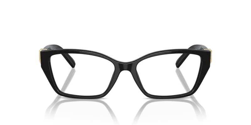 Tiffany Donna TF2247 8001 Montature da vista Acetato Nero Trasparente Squadrata Normale miniatura 2