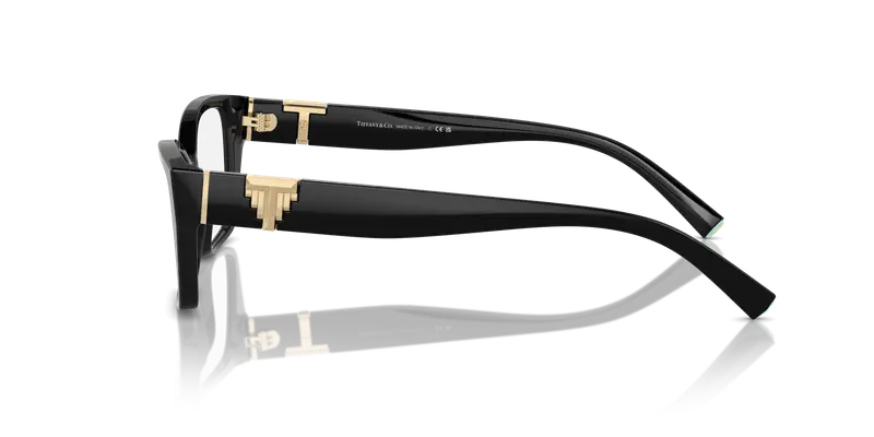 Tiffany Donna TF2247 8001 Montature da vista Acetato Nero Trasparente Squadrata Normale miniatura 3