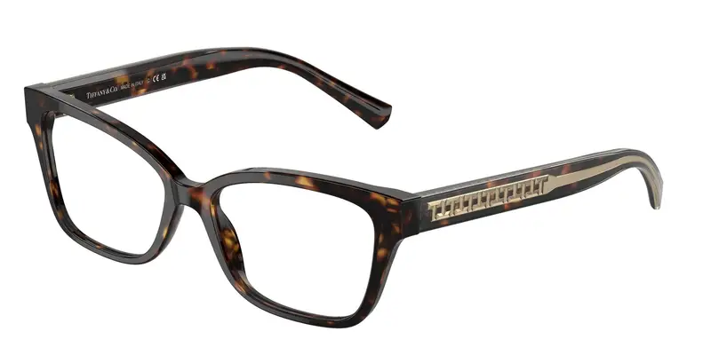Tiffany Donna TF2249  8015 Montature da vista Acetato Tartaruga Trasparente Farfalla Normale