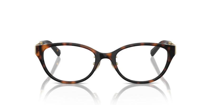 Tiffany Donna TF2252D 8015 Montature da vista Iniettato Tartaruga Trasparente Rotonda Normale miniatura 2