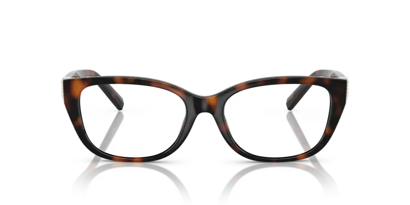 Tiffany Donna TF2254BU 8015 Montature da vista Iniettato Tartaruga Trasparente Pillow Normale miniatura 2