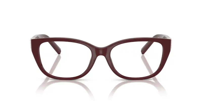 Donna TF2254BU 8389 Montature da vista Iniettato Viola Trasparente Pillow Normale miniatura 3