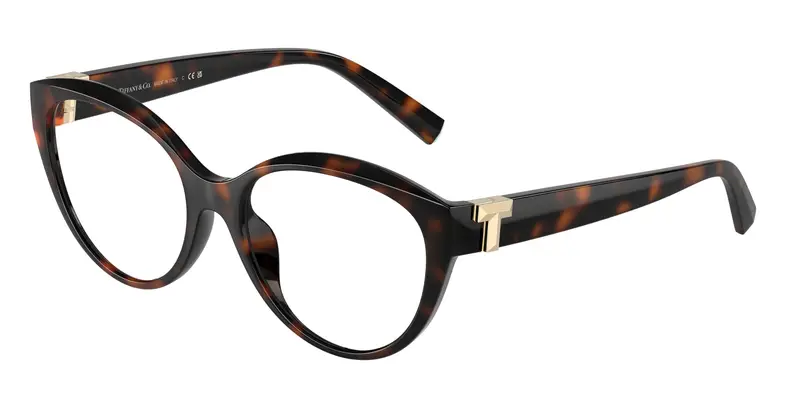 Tiffany Donna TF2255U  8015 Montature da vista Iniettato Tartaruga Trasparente Cat Eye Normale
