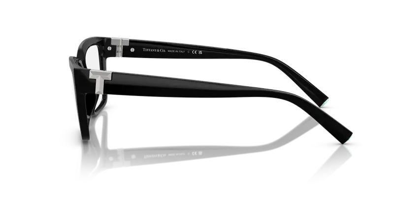 Tiffany Donna TF2256U 8001 Montature da vista Iniettato Nero Trasparente Pillow Normale miniatura 3