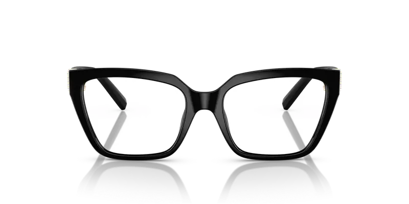 Tiffany Donna TF2257BU 8001 Montature da vista Iniettato Nero Trasparente Squadrata Normale miniatura 2