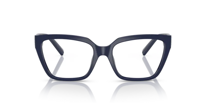 Tiffany Donna TF2257BU 8396 Montature da vista Iniettato Blu Trasparente Squadrata Normale miniatura 2