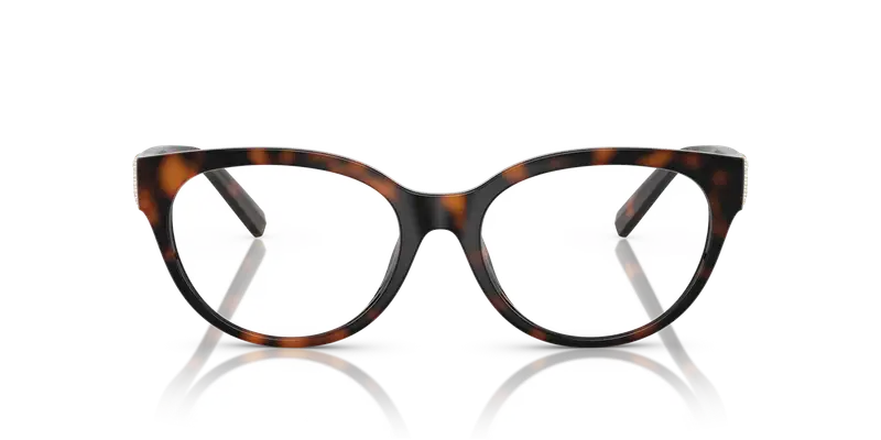 Tiffany Donna TF2258BU 8015 Montature da vista Iniettato Tartaruga Trasparente Cat Eye Normale miniatura 2