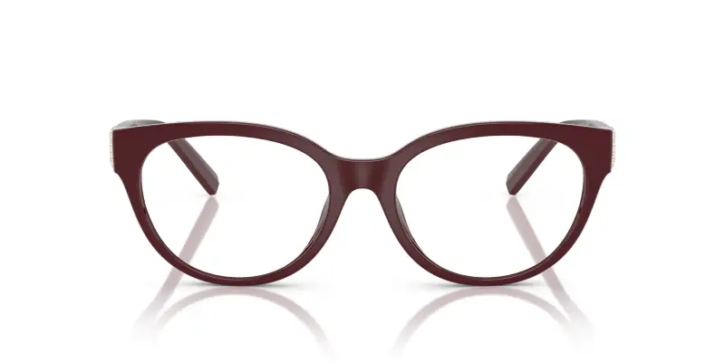 Donna TF2258BU 8389 Montature da vista Iniettato Viola Trasparente Cat Eye Normale miniatura 3