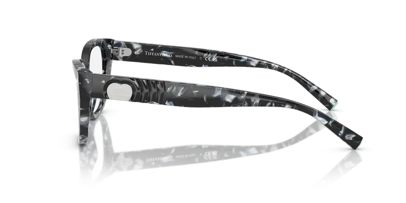 Tiffany Donna TF2259 8428 Montature da vista Acetato Tartaruga Trasparente Cat Eye Normale miniatura 3