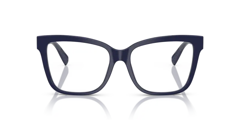 Tiffany Donna TF2260 8396 Montature da vista Acetato Blu Trasparente Cat Eye Normale miniatura 2