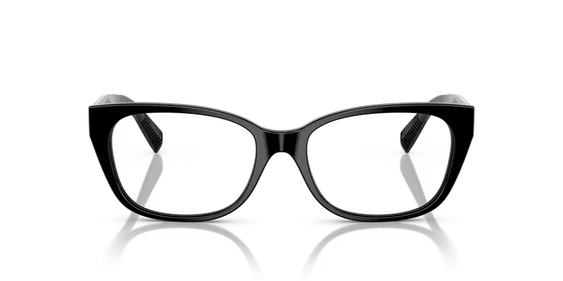 Tiffany Donna TF2261 8001 Montature da vista Acetato Nero Trasparente Pillow Normale miniatura 2