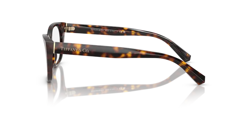 Tiffany Donna TF2261 8015 Montature da vista Acetato Tartaruga Trasparente Pillow Normale miniatura 3