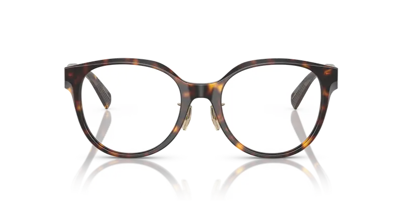 Tiffany Donna TF2264D 8015 Montature da vista Acetato Tartaruga Trasparente Rotonda Normale miniatura 2