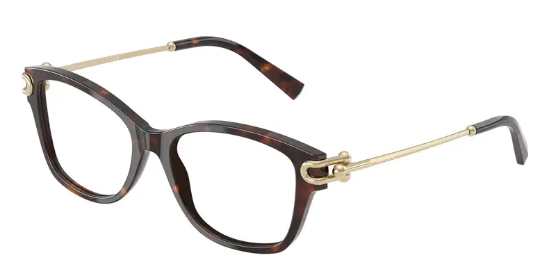 Tiffany Donna TF2266  8015 Montature da vista Acetato Tartaruga Trasparente Farfalla Normale