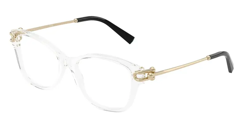 Tiffany Donna TF2266  8047 Montature da vista Acetato Trasparente Trasparente Farfalla Normale
