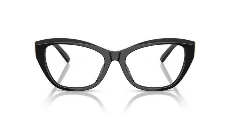 Tiffany Donna TF2268U 8001 Montature da vista Acetato Nero Trasparente Cat Eye Normale miniatura 2