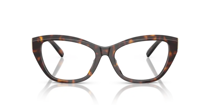 Tiffany Donna TF2268U 8015 Montature da vista Acetato Tartaruga Trasparente Cat Eye Normale miniatura 2