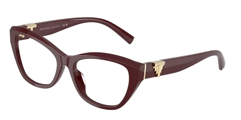 Tiffany Donna TF2268U  8389 Montature da vista Acetato Viola Trasparente Cat Eye Normale