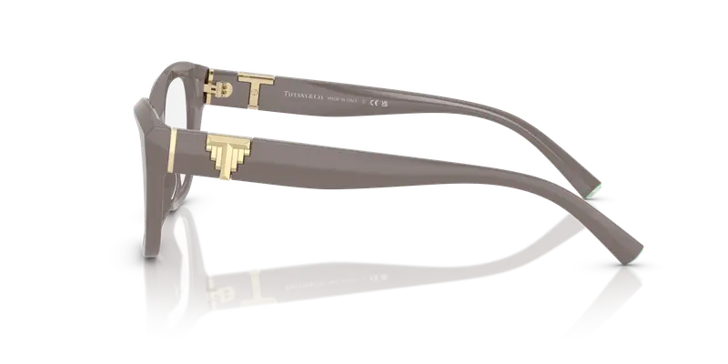 Tiffany Donna TF2268U 8401 Montature da vista Acetato Marrone Trasparente Cat Eye Normale miniatura 3