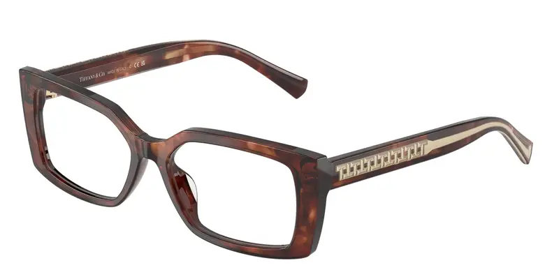 Tiffany Donna TF2269U  8421 Montature da vista Acetato Marrone Trasparente Squadrata Normale