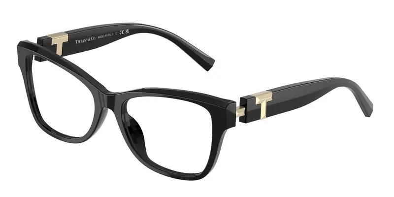 Tiffany Donna TF2272U  8001 Montature da vista Acetato Nero Trasparente Farfalla Normale