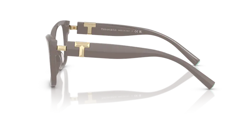 Tiffany Donna TF2272U 8401 Montature da vista Acetato Marrone Trasparente Farfalla Normale miniatura 3