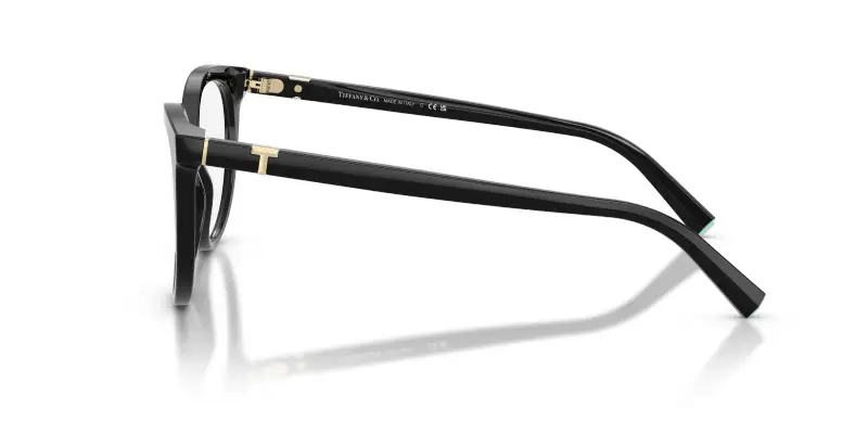 Donna TF2277 8001 Montature da vista Acetato Nero Trasparente Cat Eye Normale miniatura 3