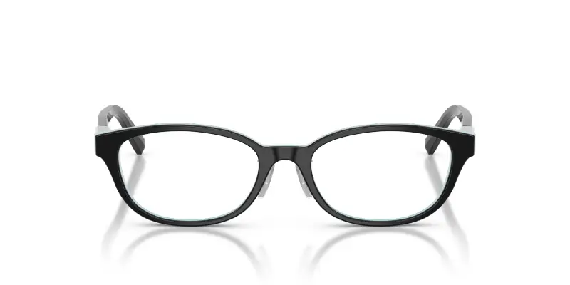 Donna TF2280D 8055 Montature da vista Acetato Nero Trasparente Pillow Normale miniatura 3