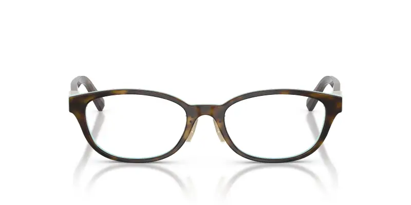 Donna TF2280D 8134 Montature da vista Acetato Marrone Trasparente Pillow Normale miniatura 3