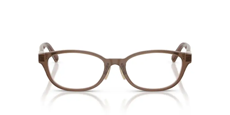 Donna TF2280D 8255 Montature da vista Acetato Marrone Trasparente Pillow Normale miniatura 3