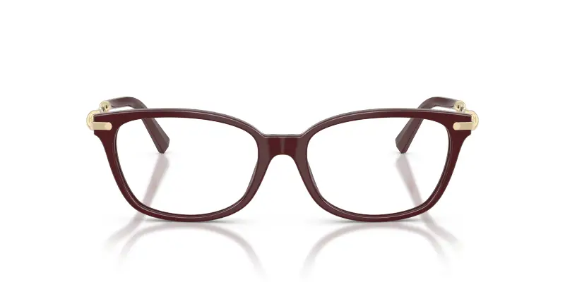 Donna TF2281 8389 Montature da vista Acetato Viola Trasparente Pillow Normale miniatura 3