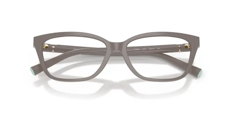 Donna TF2282 8401 Montature da vista Acetato Marrone Trasparente Pillow Normale miniatura 2