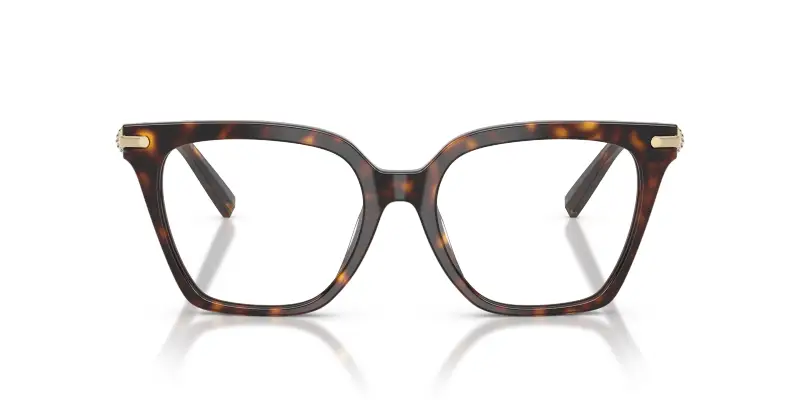 Donna TF2284B 8015 Montature da vista Acetato Tartaruga Trasparente Squadrata Normale miniatura 3