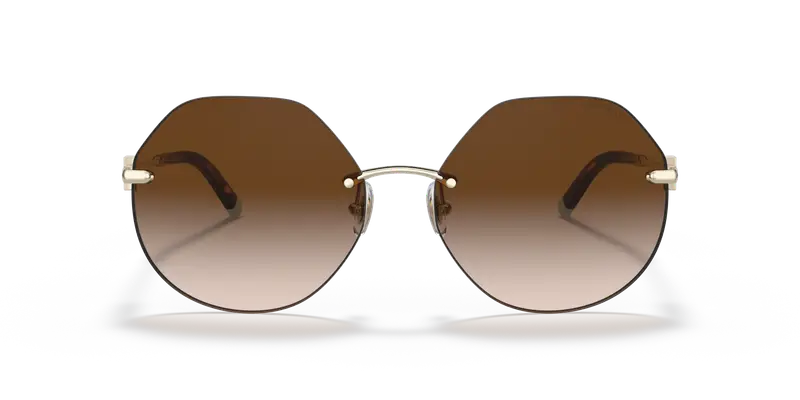 Tiffany Occhiali da sole Donna Marrone 855346 miniatura 2